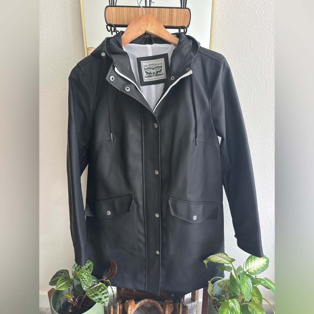 Levi's Black Trench Coat